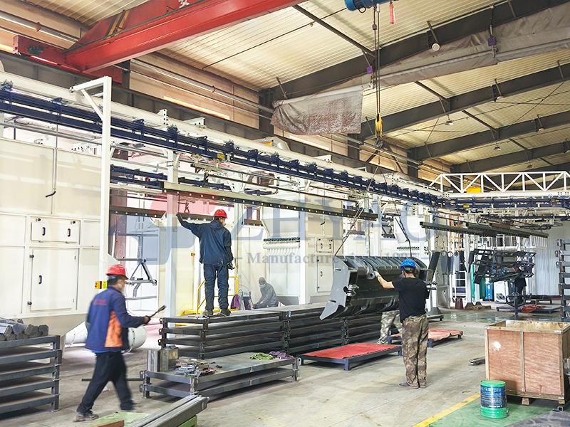 Semi-Automatic Powder Coating Line