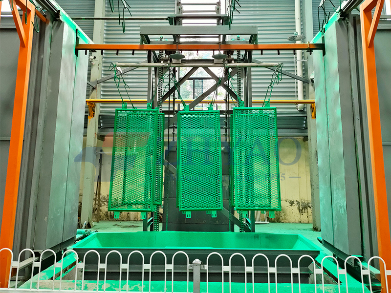 Powder dipping equipment