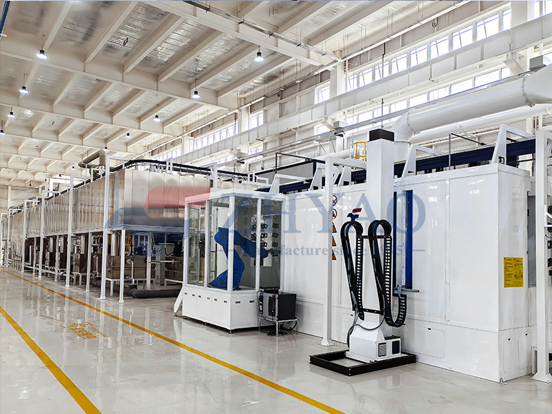 Robotic Powder Coating Line