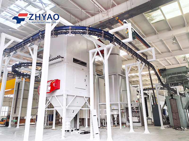 High-speed guardrail spraying equipment case analysis: efficient automated spraying solution