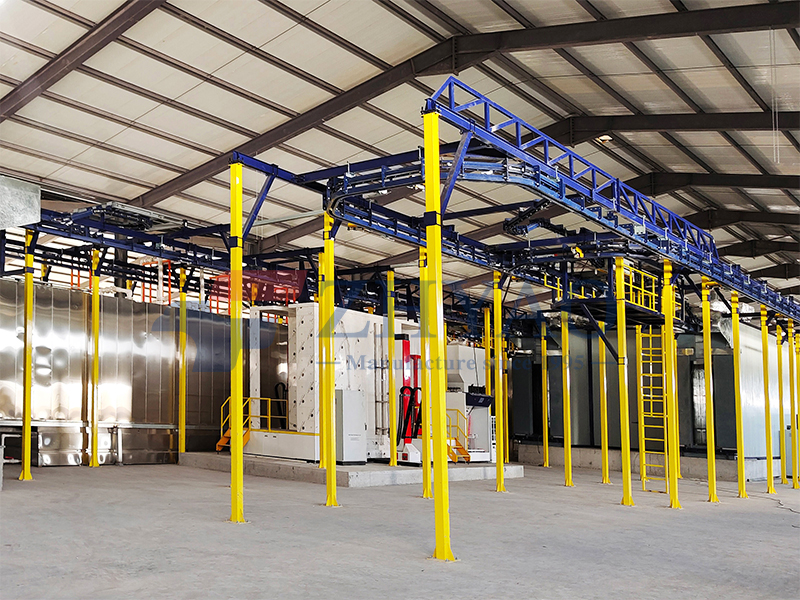 Accumulation and Freeing Line Conveying System