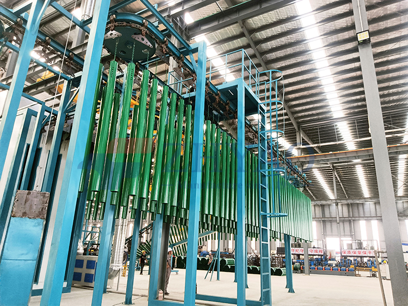 Vertical Powder Coating Line