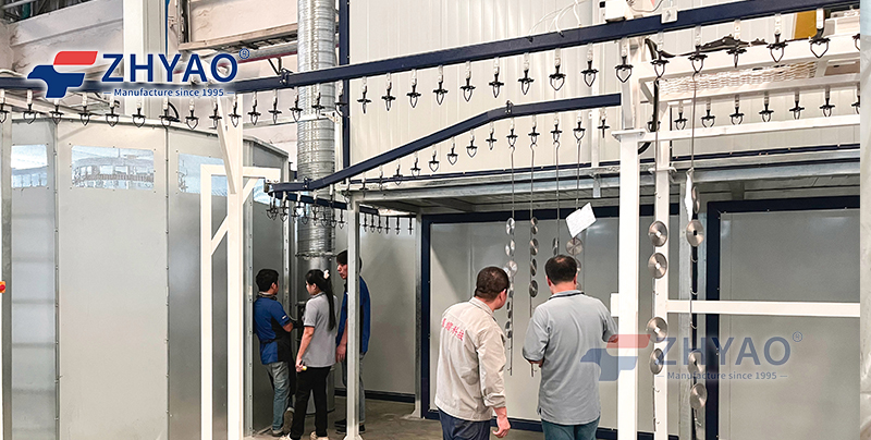 Diamond Saw Blade Spraying Line Diamond Saw Blade Spraying Line