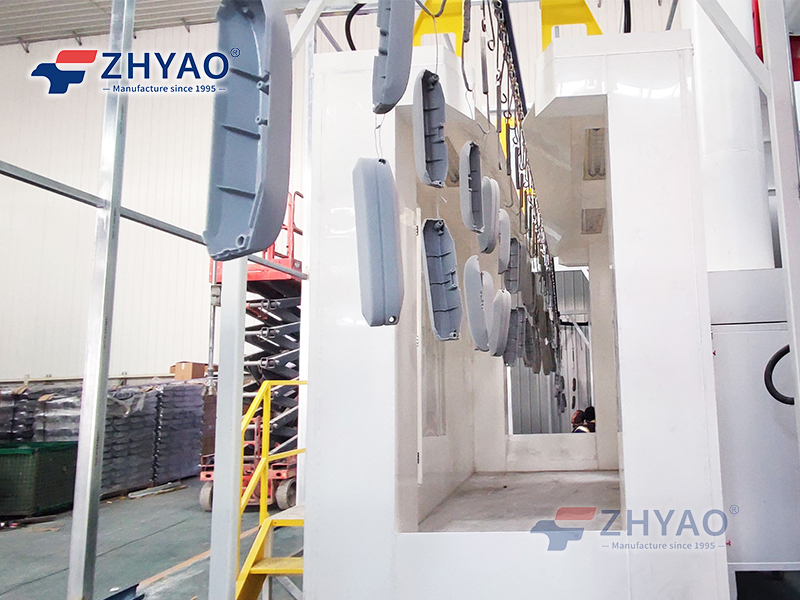 Powder Coating Line for Lighting Accessories in Shandong, China